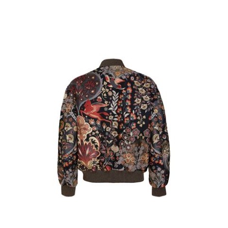 BOMBER JACQUARD CON DISEGNO MITOLOGICO