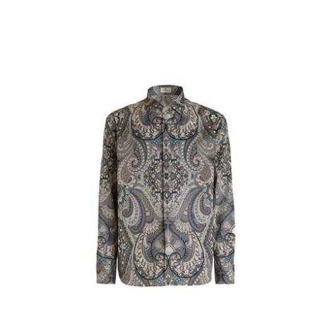 CAMICIA CON STAMPA PAISLEY