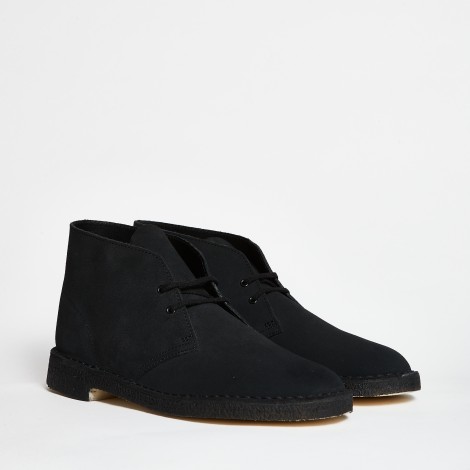 Polacco Desert Boot - Navy suede