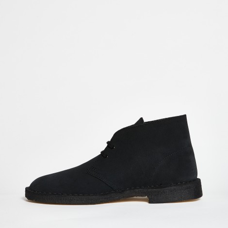 Polacco Desert Boot - Navy suede