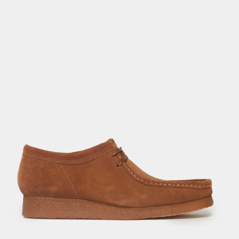 Stringata Wallabee cuoio