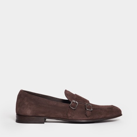 Mocassino Monk Strap marrone