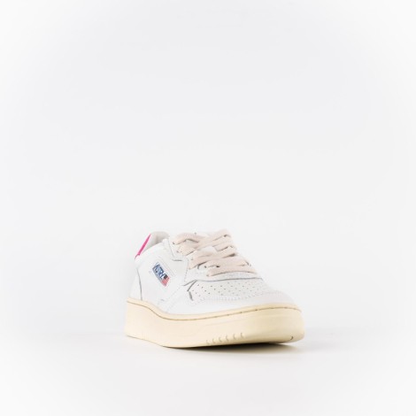 Sneakers in pelle bianca