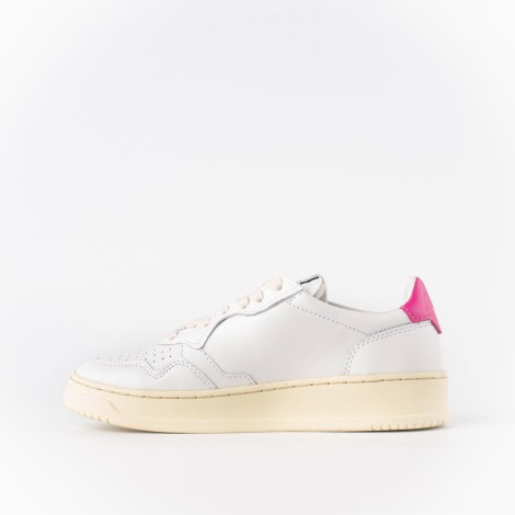 Sneakers in pelle bianca