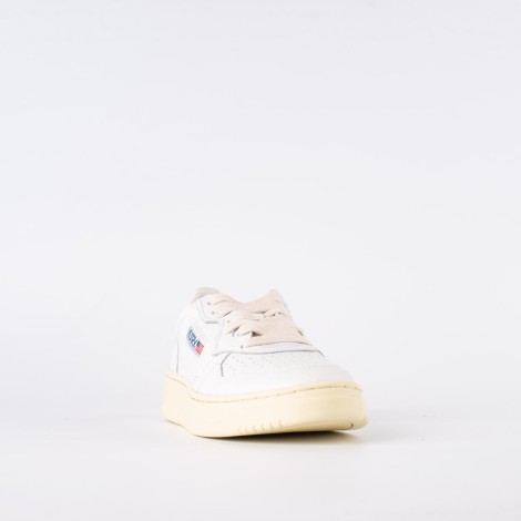 Sneakers in pelle total white