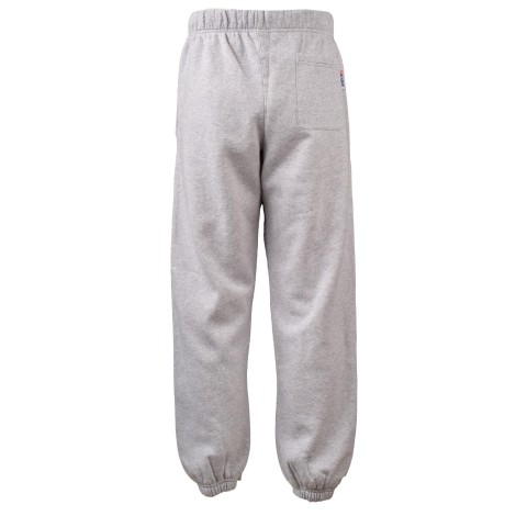 Pantalone in felpa grigio con logo