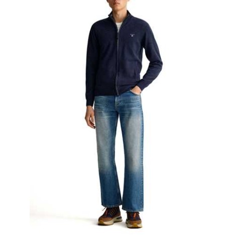 Gant | Jersey Superfine Lambswool Zip Cardiga