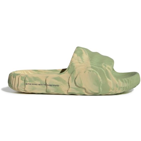 adidas Adilette 22 Slides Magic Lime St Desert Sand