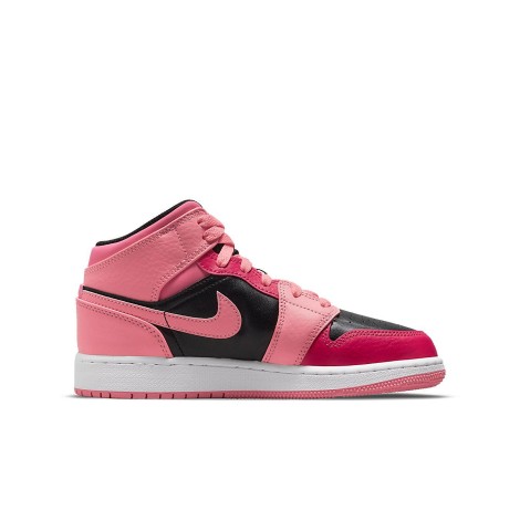 Jordan 1 Mid Coral Chalk (GS)