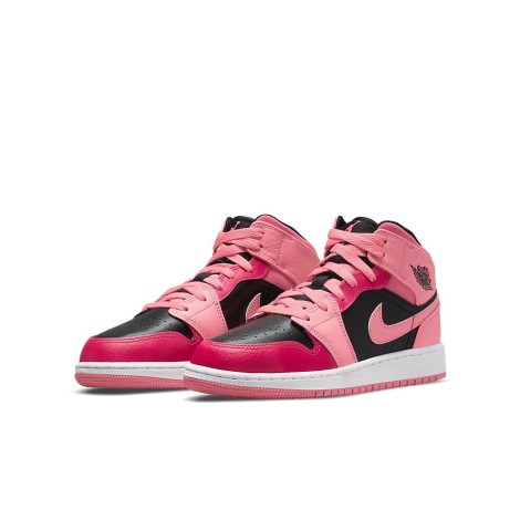 Jordan 1 Mid Coral Chalk (GS)