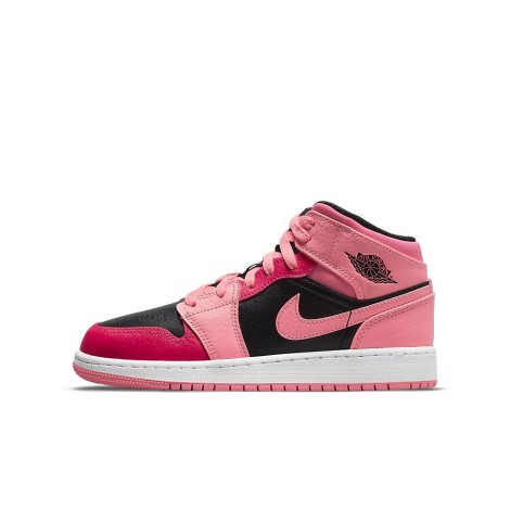 Jordan 1 Mid Coral Chalk (GS)