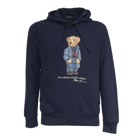 FELPA CON CAPPUCCIO E POLO BEAR POLO RALPH LAUREN