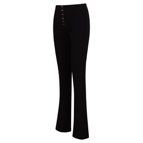 Blumarine Slim Fit Viscose Trousers 44