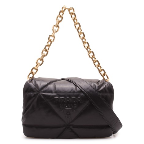 Prada Padded Nappa Shoulder Bag U