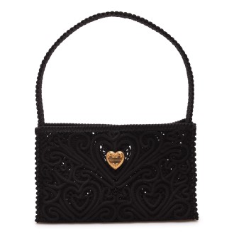 Dolce & Gabbana Cordonetto Embroidery Shoulder Bag U