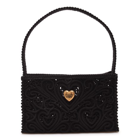 Dolce & Gabbana Cordonetto Embroidery Shoulder Bag U