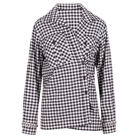 N.21 Check Pattern Cotton Shirt 44