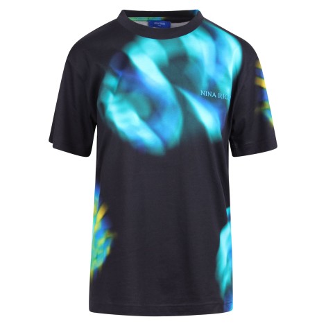 Nina Ricci Abstract Graphic Print T-Shirt L