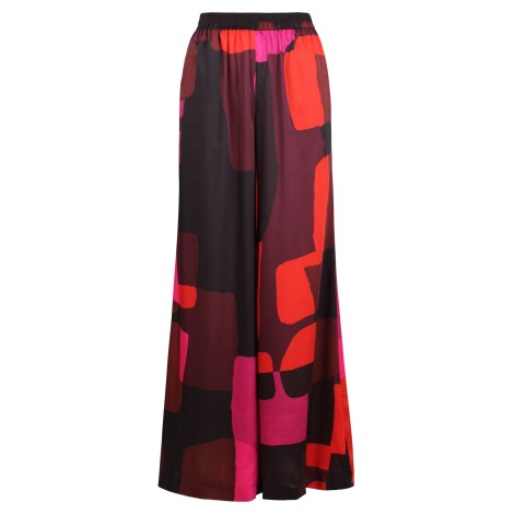 Gianluca Capannolo 'Antonia' Palazzo Abstract Pattern Trousers 44