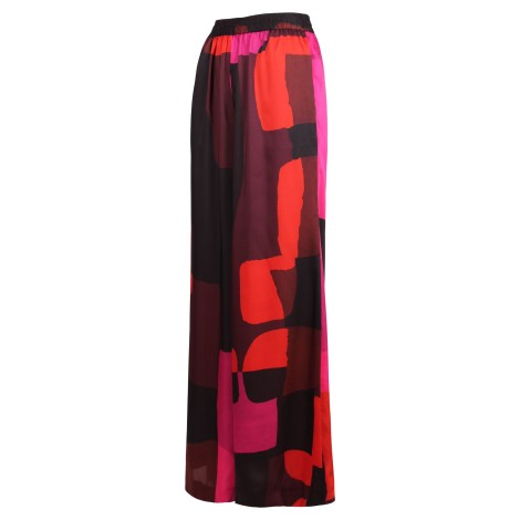 Gianluca Capannolo 'Antonia' Palazzo Abstract Pattern Trousers 44