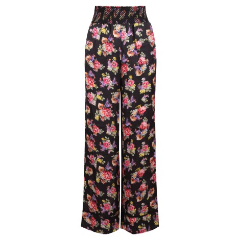 Alice Olivia Floral Pattern Wide Leg Trousers M