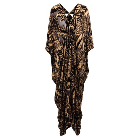 Roberto Cavalli Jacquard Pattern Long Dress 42