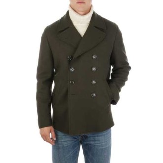 ASPESI | Men's Peak Boiled Wool Coat