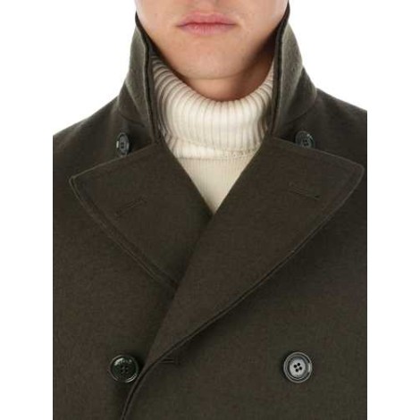 ASPESI | Men's Peak Boiled Wool Coat