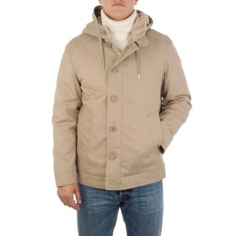 BROOKSFIELD | Men's Shearling Parka with Hood