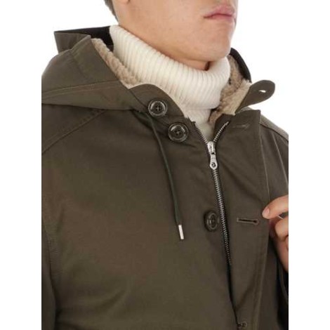 BROOKSFIELD | Men's Shearling Parka with Hood