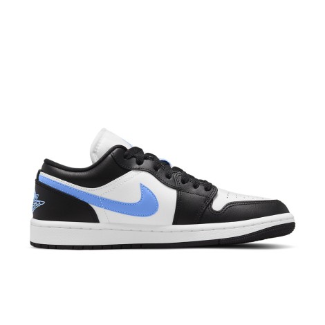 Jordan 1 Low Black University Blue White (W)