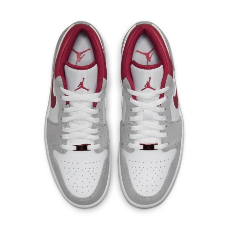 Jordan 1 Low SE Light Smoke Grey Gym Red