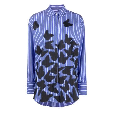 MSGM Camicia stampa farfalle