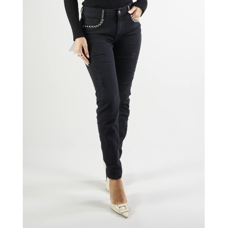 ANIYE BY Jeans Jane con borchie Aniye By