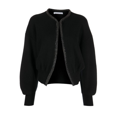 ALEXANDER WANG Cardigan con strass