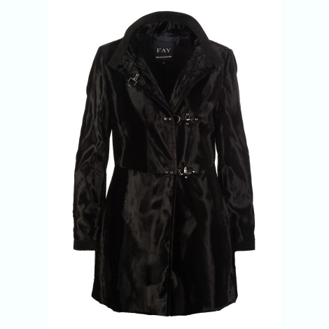 FAY VIRGINIA COAT NERO NAW50454000RMQB999