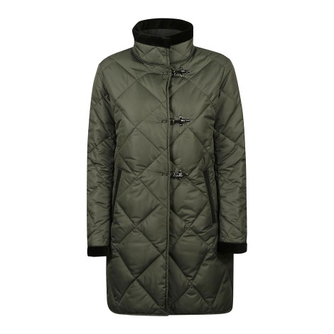 FAY VIRGINIA COAT TRAPUNTATO VERDE NAW24453800UWM0601