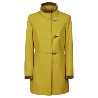 FAY VIRGINIA COAT GIALLO NAW50454000SGLG400