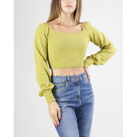 GLAMOROUS Maglia cropped con maniche lunghe Glamorous