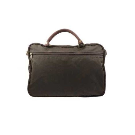 BARBOUR | Men's Wax Leather Briefcase