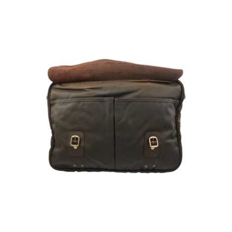 BARBOUR | Men's Wax Leather Briefcase