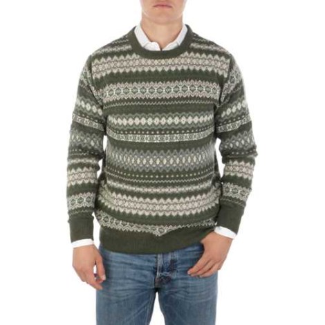 BARBOUR | Men's Fairisle Crew Neck Sweater