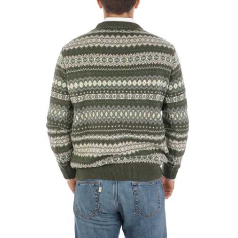 BARBOUR | Men's Fairisle Crew Neck Sweater