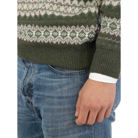 BARBOUR | Men's Fairisle Crew Neck Sweater