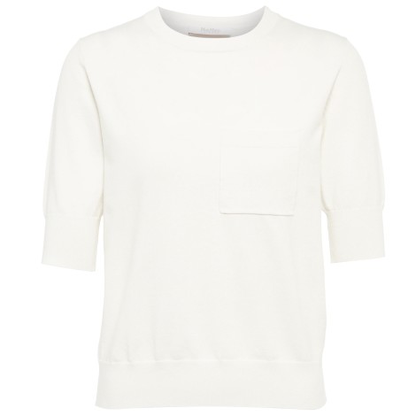 MAX MARA T-SHIRT ORTISEI IN VISCOSA BIANCA 33660424600005