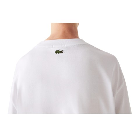 LACOSTE T-SHIRT UNISEX CON LOGO BIANCA TH0062001