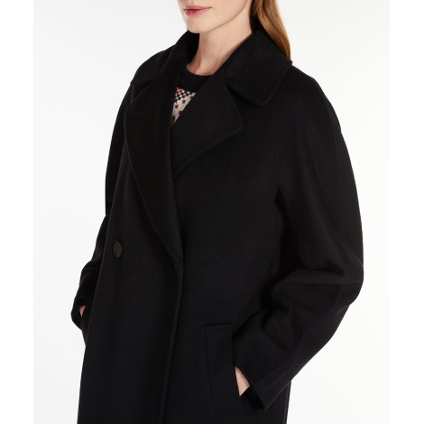 MAX MARA WEEKEND CAPPOTTO RESINA IN LANA NERO 50160123600013