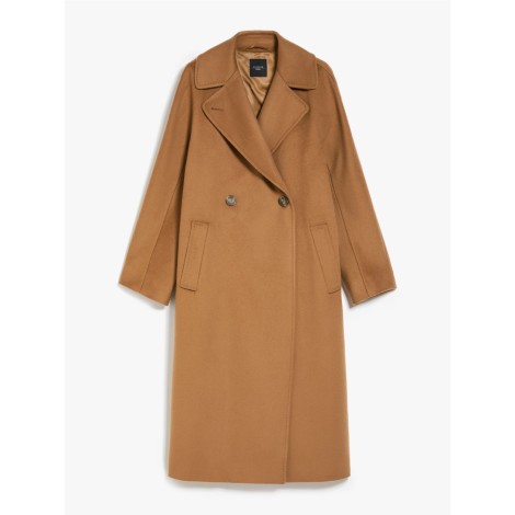 MAX MARA WEEKEND CAPPOTTO RESINA IN LANA CARAMELLO 50160123600044