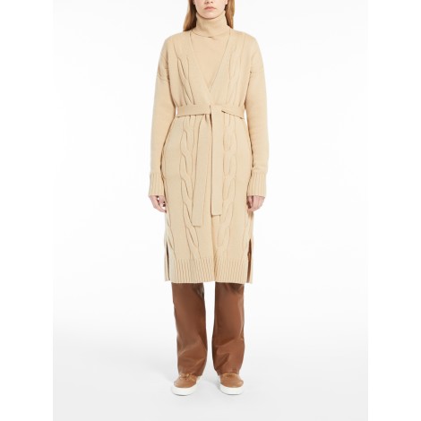 MAX MARA STUDIO CARDICOAT BERNARD IN LANA E CASHMERE ALBINO 63160123600002