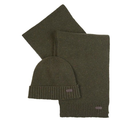 BARBOUR set cappello sciarpa